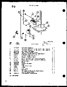 Add On Ice-maker Diagram and Parts List for TC18G-P76512-5W  Amana Refrigerator