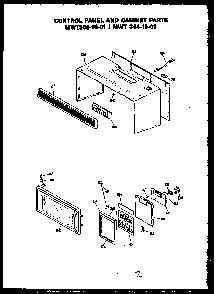Part Location Diagram of 310796 Whirlpool PILOT TUBE