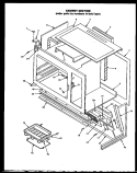 Part Location Diagram of 0040526 Whirlpool HINGE, DOOR TOP