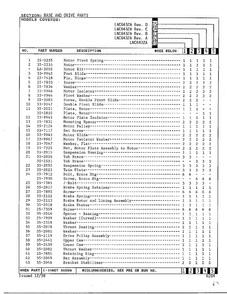Base And Drive Parts Page 2 Diagram and Parts List for 6432A  Norge Washer