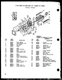 8 CUBE COMPACT ICE MAKER Diagram and Parts List for BCI20D P6023524W Amana Refrigerator