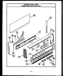 Part Location Diagram of Y063702H Whirlpool PANEL, DRAWER HVST.