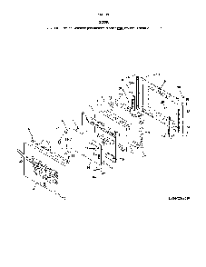 Door Diagram and Parts List for 79032609318  Kenmore Range