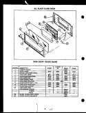 Part Location Diagram of 0088549 Whirlpool LINER, OVEN DOOR, C/C