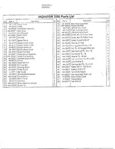 Treadmill Page 2 Diagram and Parts List for 9850  Magic Chef Microwave