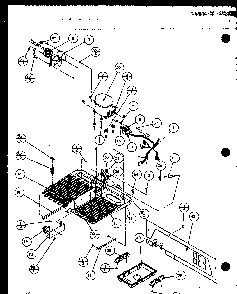 Section 6 Diagram and Parts List for TZ18Q2W-P1156103WW  Amana Refrigerator