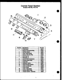 Part Location Diagram of 0052270 Whirlpool *NLA*CONTROL PANEL INLAY