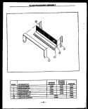 Part Location Diagram of 0057322 Whirlpool BACKGUARD FRAME **NLA*