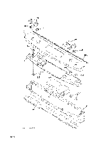 Backguard Diagram and Parts List for 79032639315  Kenmore Range