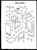 Part Location Diagram of 301125B Whirlpool NLANLATRIM, SIDE PANEL,