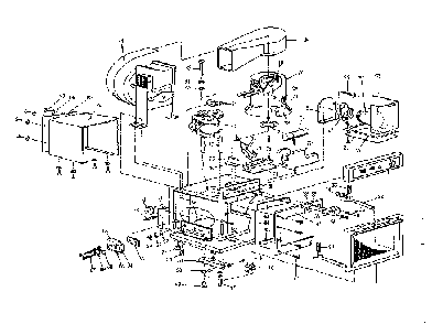 Oven Assembly Diagram and Parts List for 5629917000  Kenmore Microwave