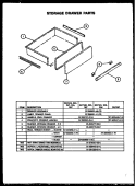 Part Location Diagram of 0302445 Whirlpool DOOR HANDLE (LT GRAY)