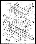 Page 6 Diagram and Parts List for ARH660HR P1120001S Amana Range
