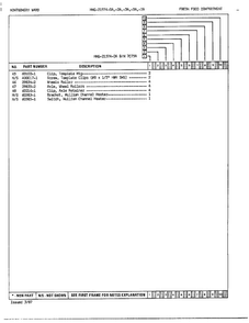 Fresh Food Compartment Page 3 Diagram and Parts List for 21574A  Admiral Refrigerator