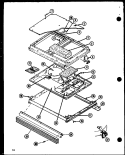 Page 5 Diagram and Parts List for ARC-2B P8512207S Amana Wall Oven