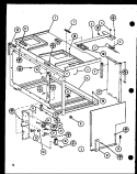 Page 5 Diagram and Parts List for RCC10 P8551303S Amana Microwave Oven Combo
