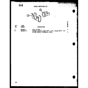 Diagram 7 Diagram and Parts List for RC904-30A P67156-4R Amana Air Conditioner