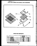 LW OVEN ELEMENTS & INTERNAL OVEN ACS Diagram and Parts List for EHD112  Caloric Range