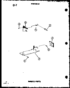 Damper Parts Diagram and Parts List for 8P-5L P69053-1R Amana Air Conditioner