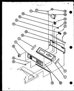 Section 9 Diagram and Parts List for LG2501 P7762206W W Amana Dryer