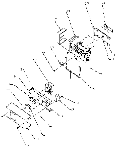 Ice Maker Diagram and Parts List for SXD27N-P1162411W  Amana Refrigerator