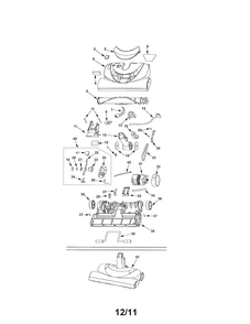 Part Location Diagram of KS725775 Whirlpool Vacuum spring