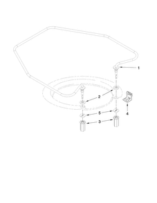 Heater Parts Diagram and Parts List for ADB1400AWB3  Amana Dishwasher