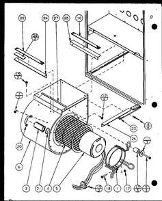 Part Location Diagram of B1136520 Whirlpool Felt q