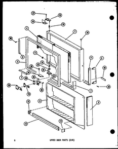 Part Location Diagram of R0157254 Whirlpool NLANLAACCUMULATOR KIT
