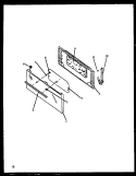 Part Location Diagram of 0088842 Whirlpool Baffle, hold down