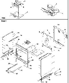 Cabinet Diagram and Parts List for ARTC7511E-P1143643NE  Amana Range