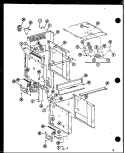 Page 4 Diagram and Parts List for AO-24S P8537901S Amana Wall Oven