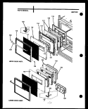 Page 5 Diagram and Parts List for AO-24BT P8502301S Amana Wall Oven