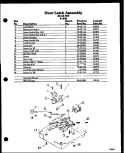 Page 1 Diagram and Parts List for DDO-790  Amana Wall Oven