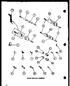 Section 5 Diagram and Parts List for LG2912 P7804826W W Amana Dryer