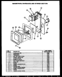 Part Location Diagram of 51748 Whirlpool GASKET, WAVEGUIDE/BOX