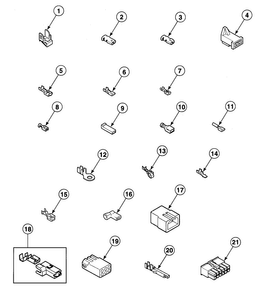 Terminals Diagram and Parts List for SDG609WF  Speed Queen Dryer