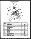 Part Location Diagram of 301064 Whirlpool NLA LATCH ARM BLACK