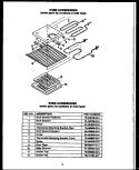 OVEN ACCESSORIES Diagram and Parts List for EKS289  Amana Microwave