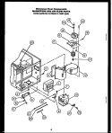 MAG & AIR FLOW PARTS Diagram and Parts List for EKS289  Amana Microwave