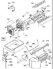 Ice Maker Assembly And Parts Diagram and Parts List for TP21A3L-P1181503WL  Amana Refrigerator