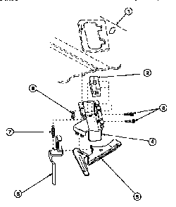 Out-of-balance Switch Diagram and Parts List for LW8363W2 PLW8363W2B Amana Washer