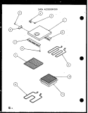 Part Location Diagram of R0157908 Whirlpool ELEMENT, BAKE