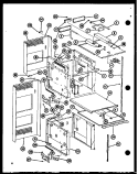 Page 3 Diagram and Parts List for AO-24SC P8556705S Amana Wall Oven
