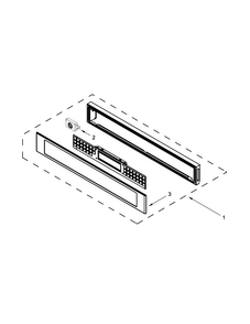 Control Panel Parts Diagram and Parts List for JMC2430DS00  Jenn-Air Microwave