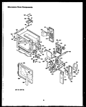 Part Location Diagram of 0086416 Whirlpool Key panel assy.