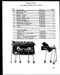 Page 1 Diagram and Parts List for KGT-693  Amana Cooktop