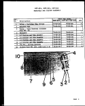 MANIFOLD AND TUBING ASSY Diagram and Parts List for KGT-693  Amana Cooktop