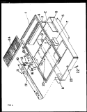 Part Location Diagram of 71-02-073 Whirlpool SCREW, INNER BAFFLE MTG.