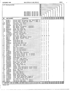 Doors Page 2 Diagram and Parts List for 10560B  Admiral Refrigerator